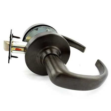 Schlage Commercial Passage Sparta Lever 47267038 2-3/4" Springlatch ANSI Strike Oil Rubbed Bronze ALX10SPA613